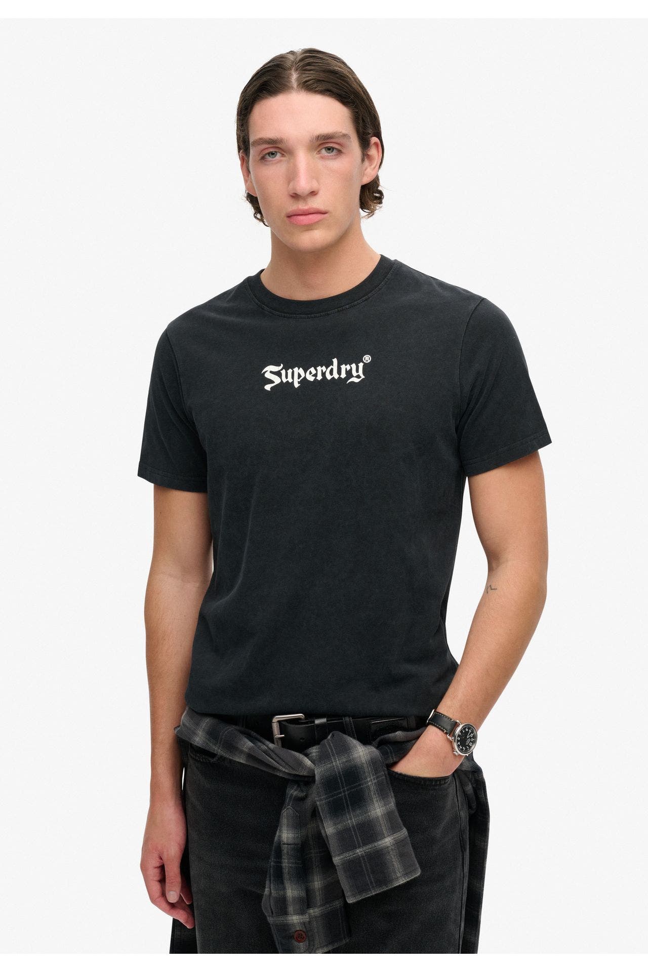 SUPERDRY T-Shirt dunkelgrau, Bild 1