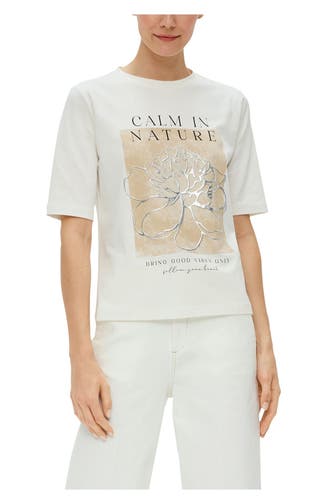 S.OLIVER BLACK LABEL T-Shirt creme