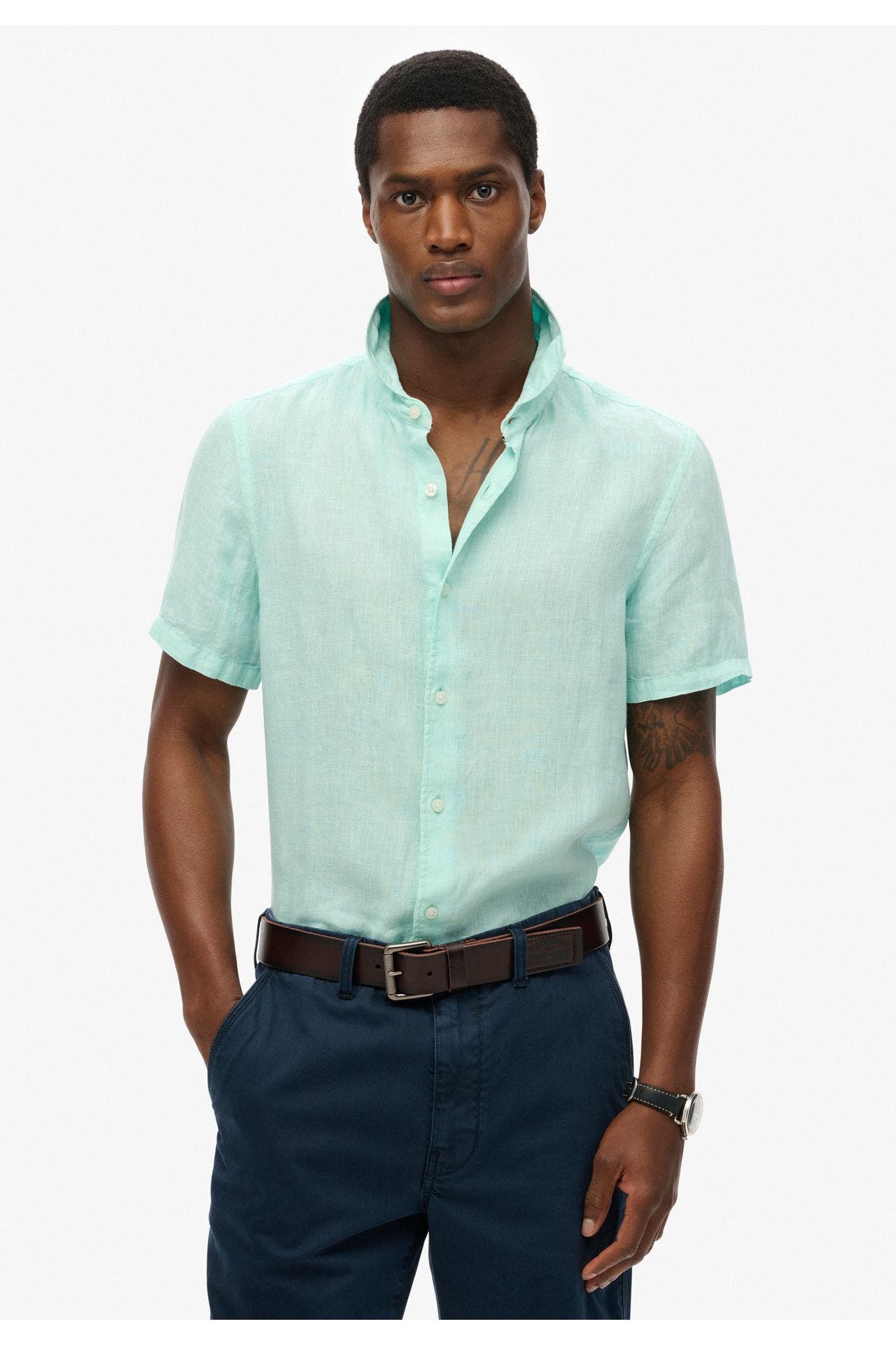 SUPERDRY Leinenhemd 'Vacation' Regular Fit, Bild 1