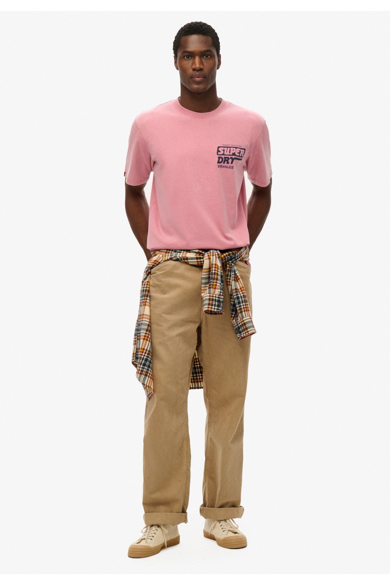 SUPERDRY T-Shirt 'Trade Tools' dunkelrosa, Bild 1