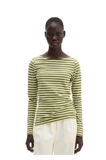 MARC O'POLO Striped long-sleeved top