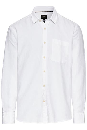 CAMEL ACTIVE Leinenmix-Hemd Regular Fit