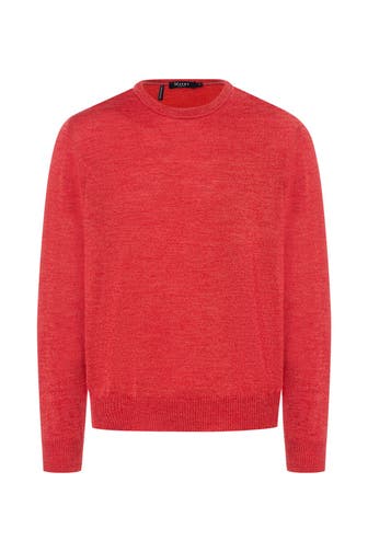 MAERZ MUENCHEN Wollpullover terracotta