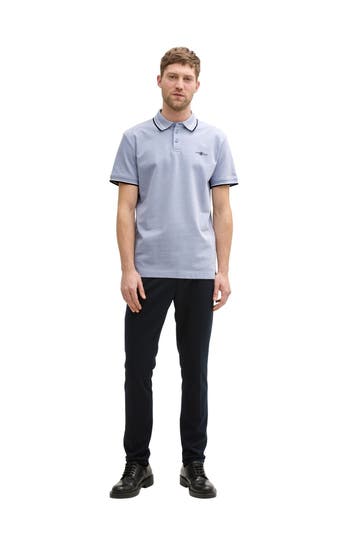 TOM TAILOR Polo-Shirt blau