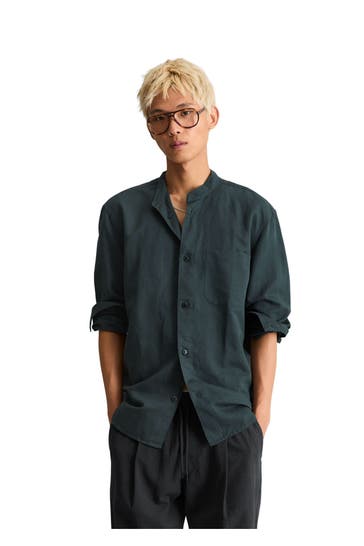 MARC O'POLO Leinenmix-Hemd Regular Fit
