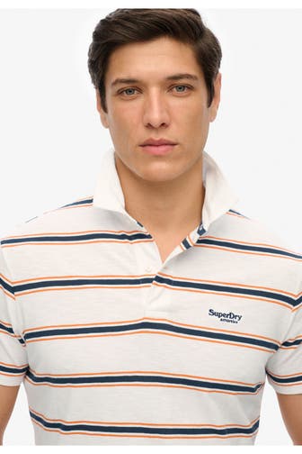 SUPERDRY Polo-Shirt gestreift
