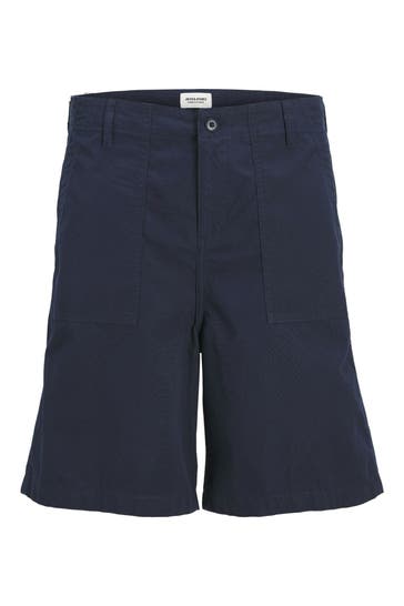 JACK & JONES Shorts 'JJfatigue' dunkelblau