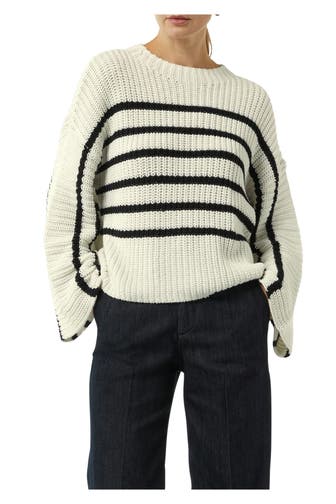 COMMA, Strickpullover gestreift