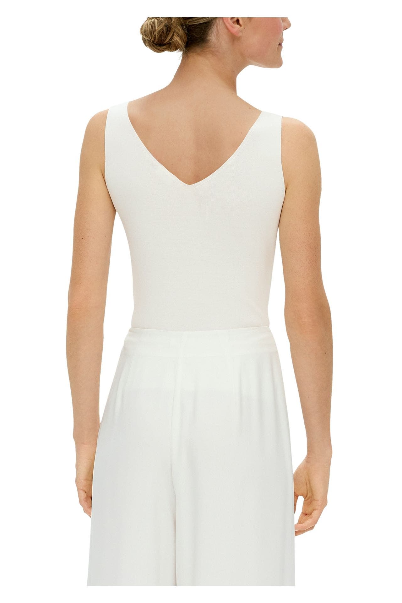 S.OLIVER BLACK LABEL Stricktop weiß, Bild 1