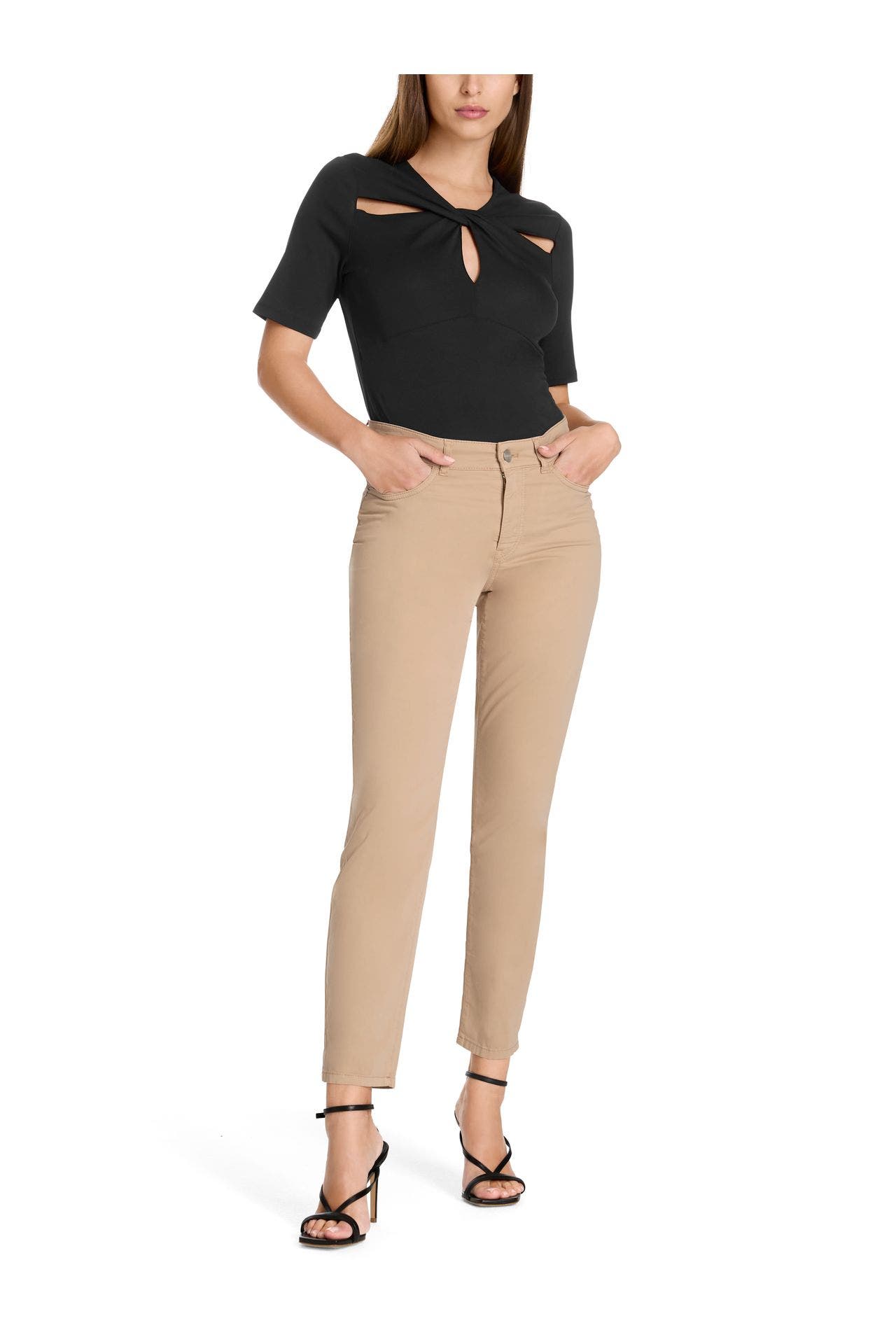 MARC CAIN Stoffhose beige, Bild 1