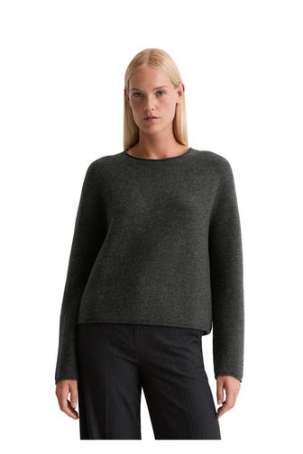 MARC O'POLO Strickpullover dunkelgrau