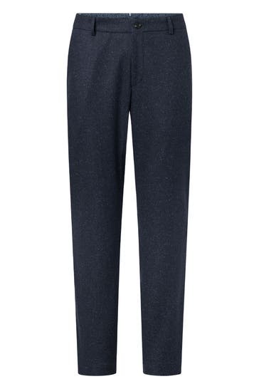 JOOP! Stoffhose Hank dunkelblau meliert Slim