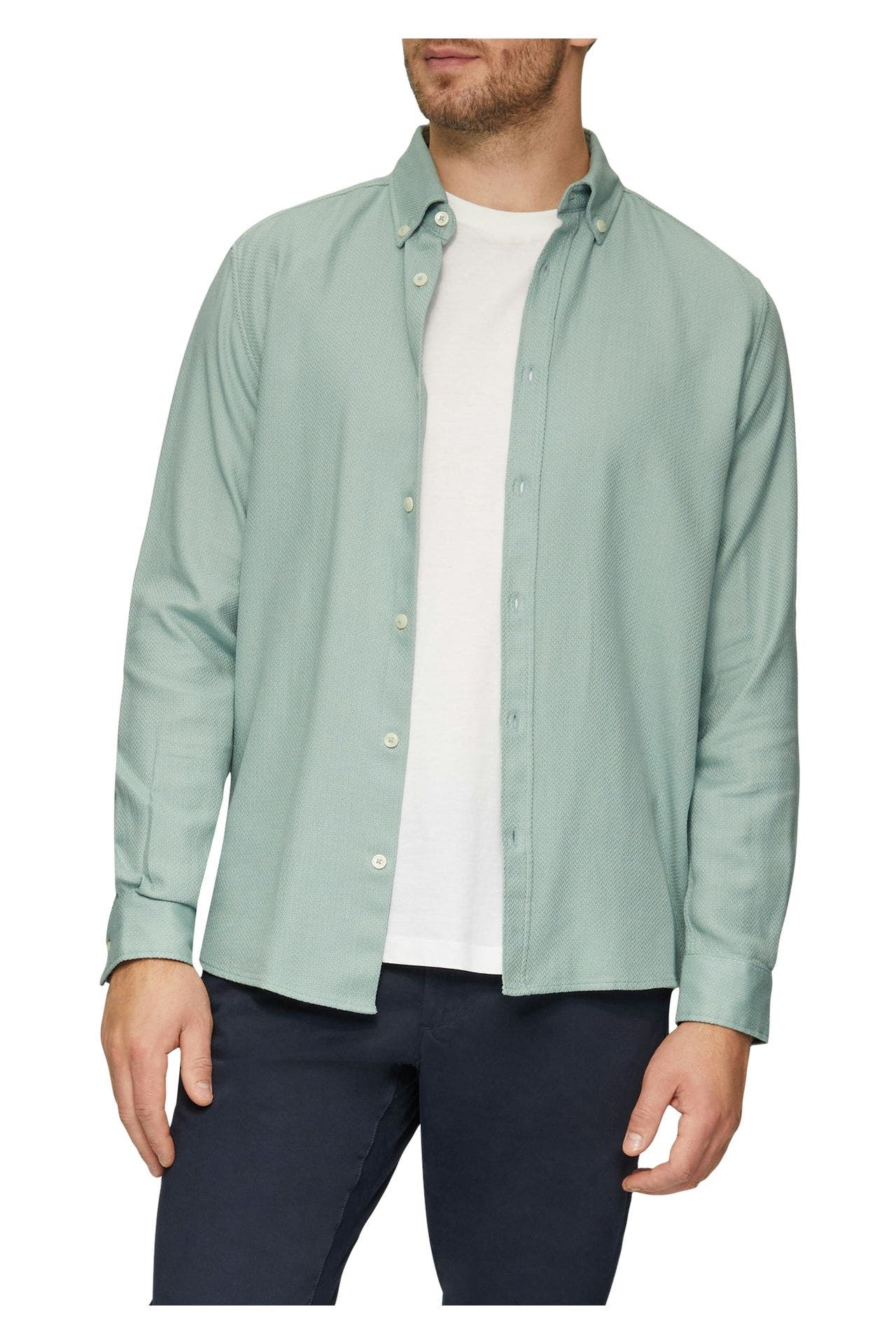 S.OLIVER Casual-Hemd S.Oliver aqua, Bild 1