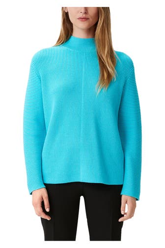 COMMA, Strickpullover türkis