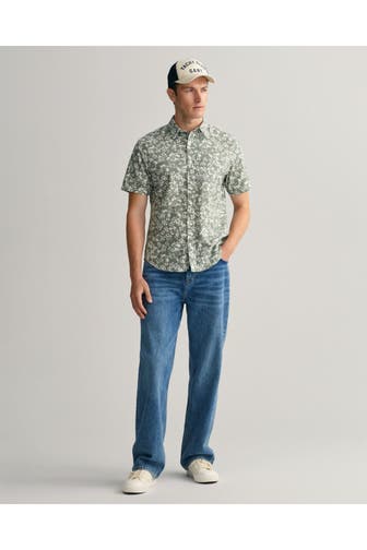 GANT Kurzarmhemd floral Regular Fit