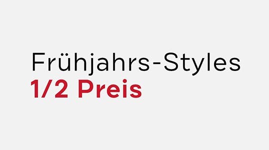 Styles 1/2 Preis