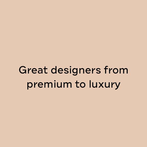 Designgrößen von Premium bis Luxus
