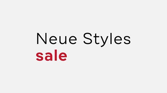 Neue Styles Sale