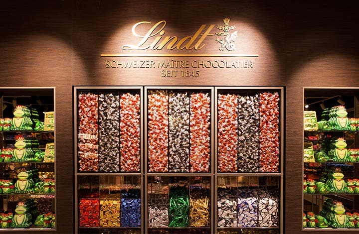 Lindt Aутлет в Германии » Скидки до 70 % | OUTLETCITY METZINGEN