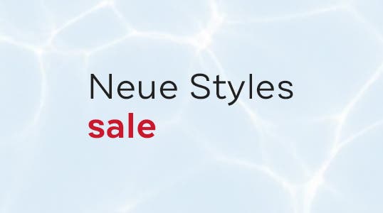Neue Styles Sale