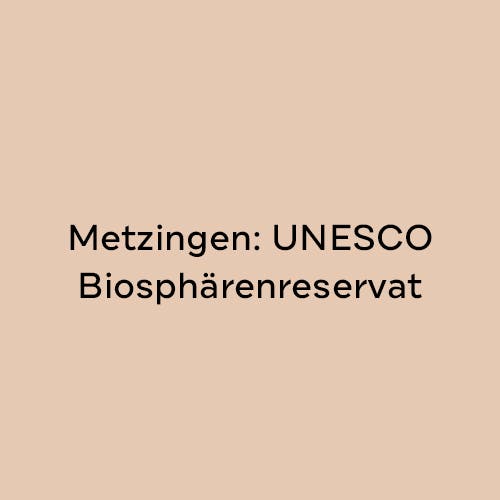 Metzingen: UNESCO Biosphärenreservat