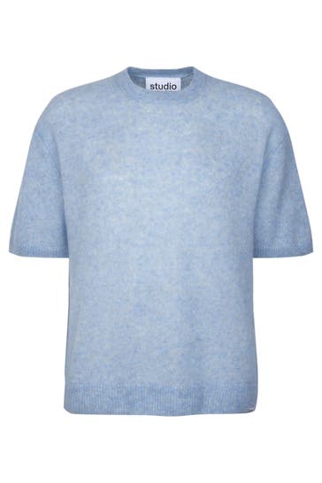 SEIDENSTICKER Strick T-Shirt Uni