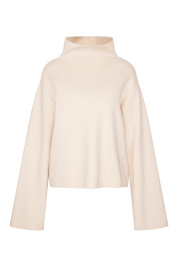 SEIDENSTICKER Pullover Uni Ecru
