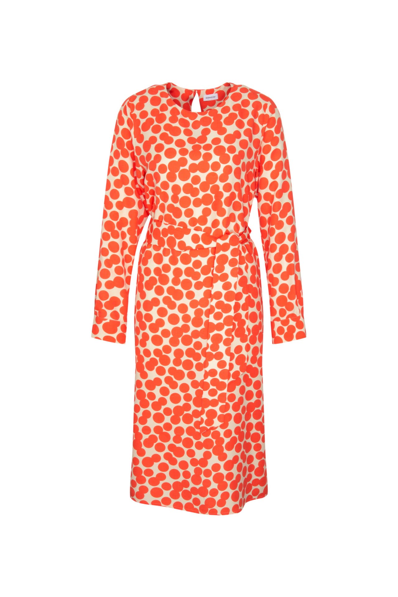 SEIDENSTICKER Casual-Kleid Druck Orange, Bild 1