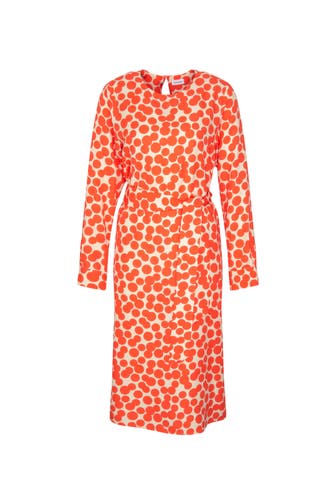 SEIDENSTICKER Casual-Kleid Druck Orange