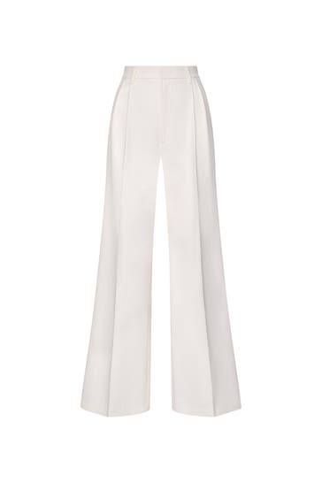 SEIDENSTICKER Business-Hose Uni Ecru Straight