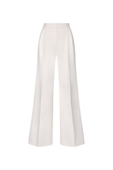 SEIDENSTICKER - Business-Hose Uni Ecru Straight