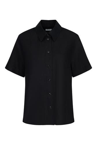 SEIDENSTICKER Business-Bluse Uni Schwarz