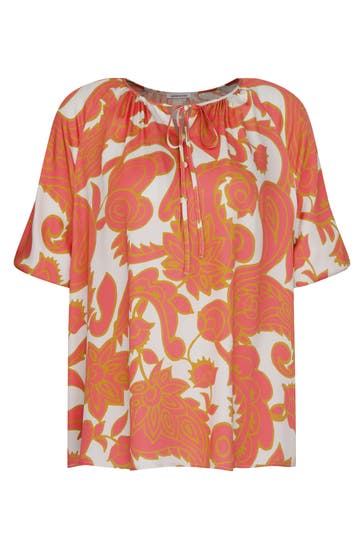 SEIDENSTICKER Business-Bluse Paisley Rosa/Pink