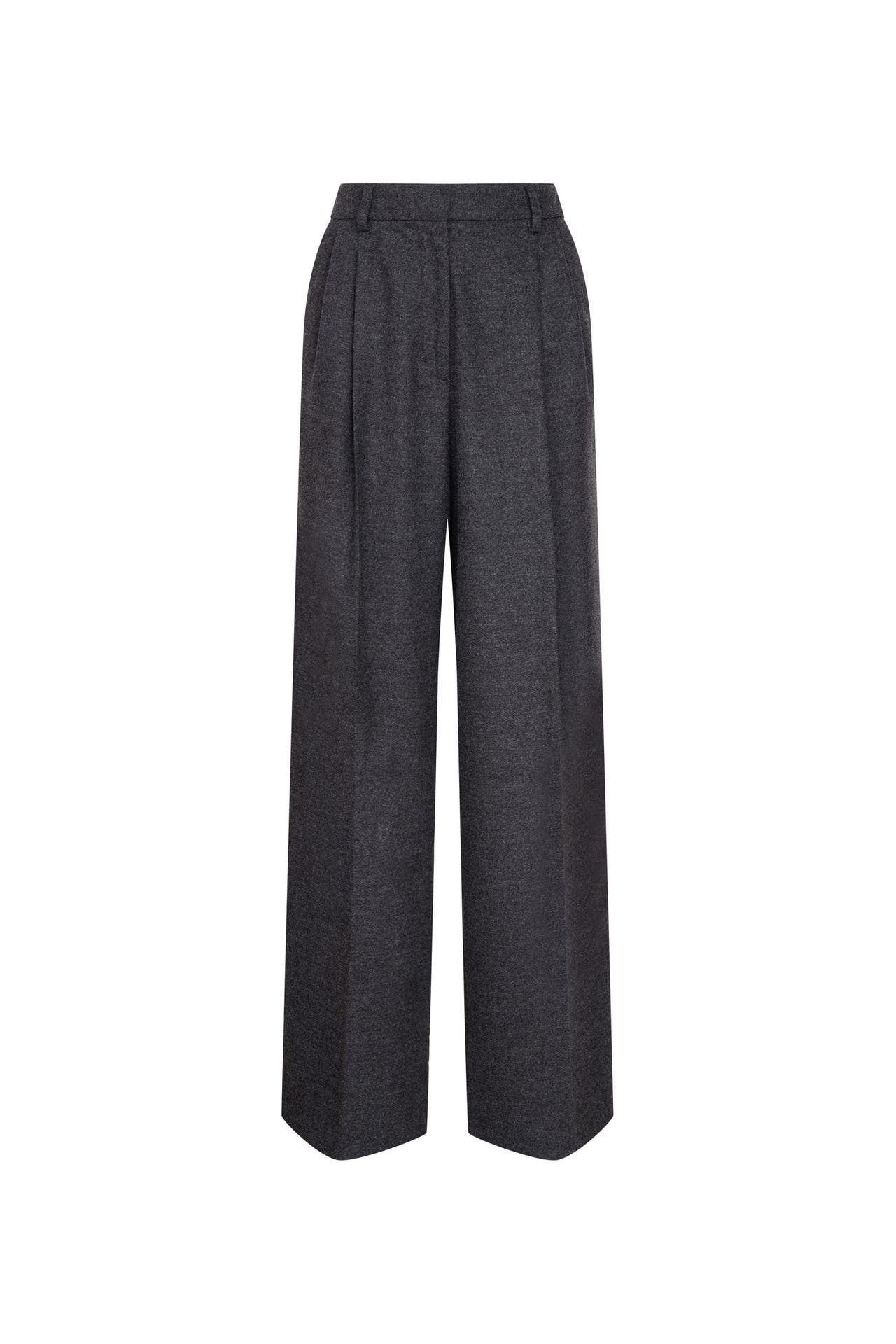 SEIDENSTICKER Business-Hose Flanell Grau Straight, Bild 1