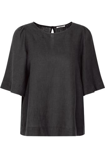 SEIDENSTICKER Business-Bluse Uni Schwarz