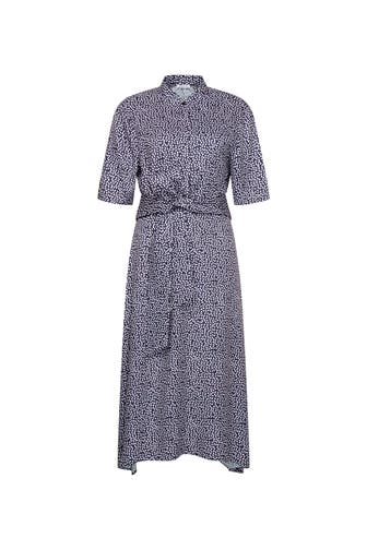 SEIDENSTICKER Casual-Kleid Druck Dunkelblau