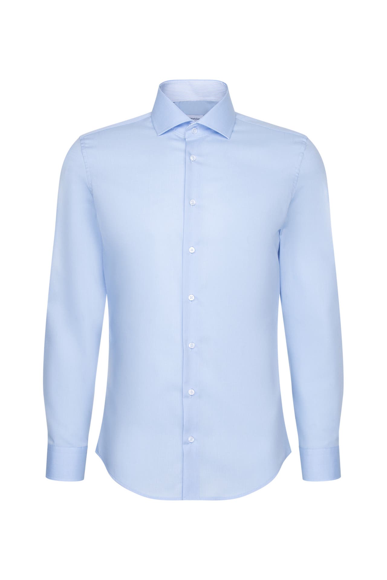 SEIDENSTICKER Business-Hemd Uni Hellblau Slim Fit, Bild 1