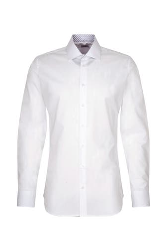 SEIDENSTICKER Business-Hemd Uni Weiß Extra Slim Fit