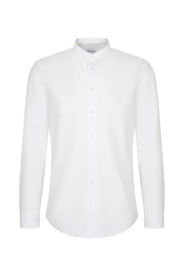 SEIDENSTICKER - Business-Hemd Uni Weiß Slim Fit