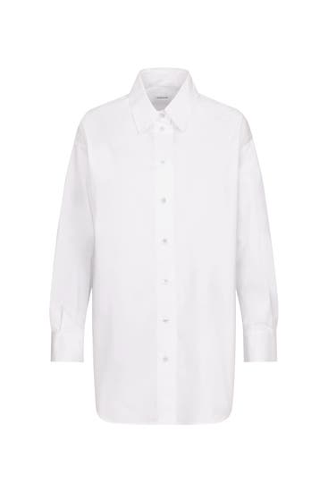 SEIDENSTICKER - Business-Bluse Uni Weiß