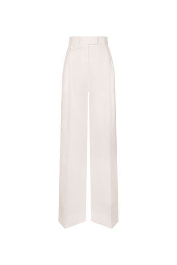 SEIDENSTICKER Business-Hose Uni Weiß Straight