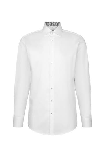 SEIDENSTICKER Business-Hemd Uni Weiß Regular Fit
