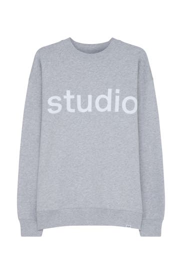 SEIDENSTICKER Sweatshirt Druck Grau