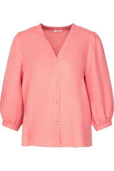 SEIDENSTICKER Business-Bluse Uni Rosa/Pink