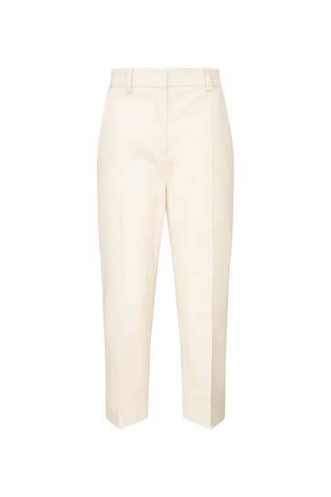 SEIDENSTICKER Business-Hose Uni Ecru Straight