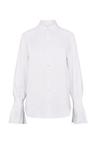 SEIDENSTICKER Business-Bluse Uni Weiß