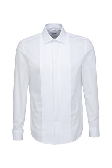 SEIDENSTICKER - Business-Hemd Uni Weiß Slim Fit