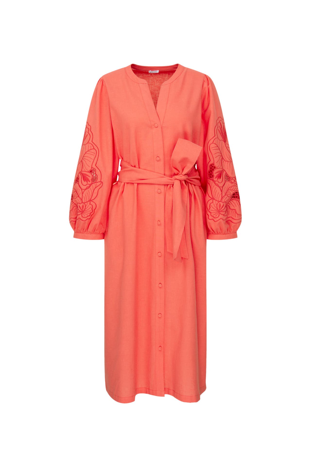 SEIDENSTICKER Casual-Kleid Uni Rosa/Pink, Bild 1