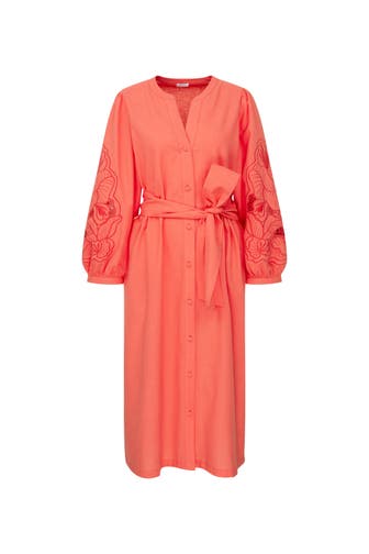 SEIDENSTICKER Casual-Kleid Uni Rosa/Pink