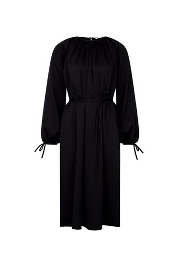 SEIDENSTICKER Casual-Kleid Uni Schwarz